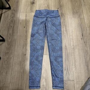 Aerie Medium Women's Blue Patterned Leggings